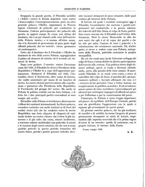 Esercito e nazione rivista per l'ufficiale italiano