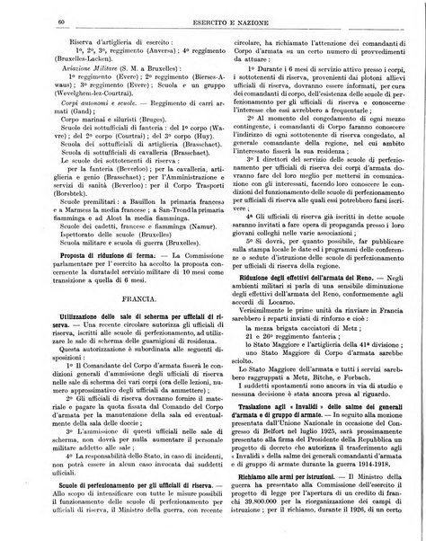 Esercito e nazione rivista per l'ufficiale italiano