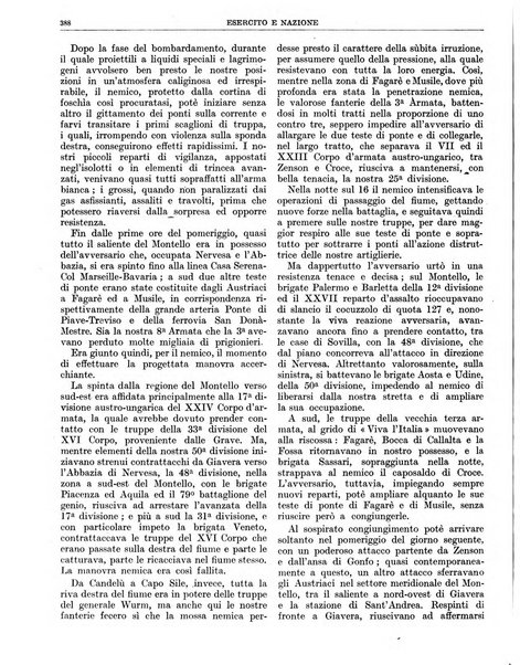 Esercito e nazione rivista per l'ufficiale italiano