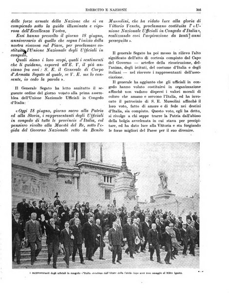 Esercito e nazione rivista per l'ufficiale italiano