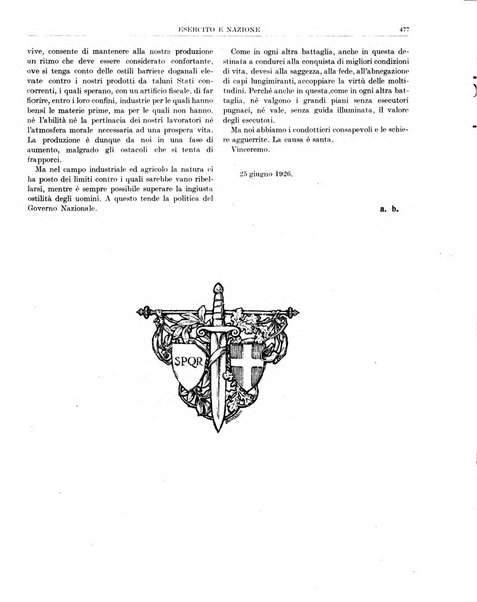 Esercito e nazione rivista per l'ufficiale italiano