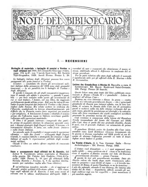 Esercito e nazione rivista per l'ufficiale italiano