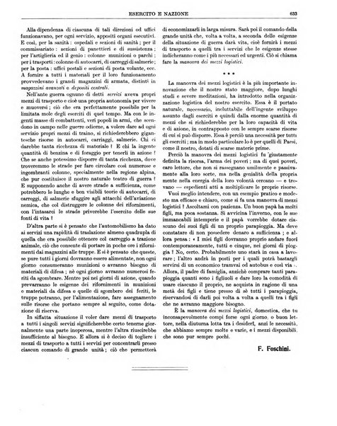 Esercito e nazione rivista per l'ufficiale italiano