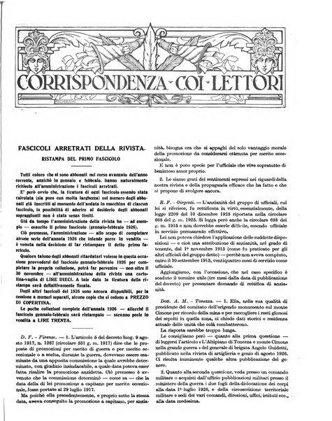 Esercito e nazione rivista per l'ufficiale italiano