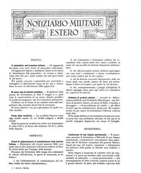 Esercito e nazione rivista per l'ufficiale italiano