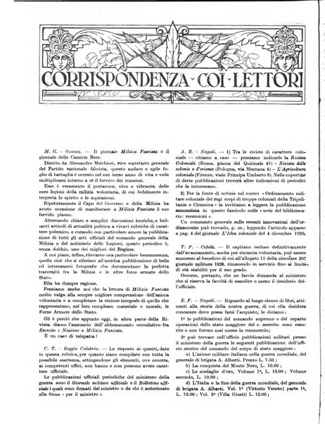 Esercito e nazione rivista per l'ufficiale italiano