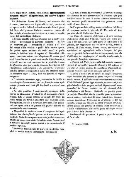 Esercito e nazione rivista per l'ufficiale italiano