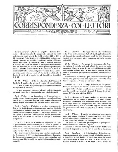 Esercito e nazione rivista per l'ufficiale italiano