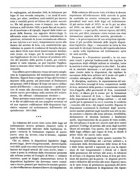 Esercito e nazione rivista per l'ufficiale italiano