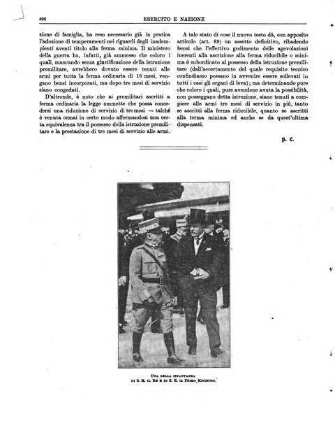 Esercito e nazione rivista per l'ufficiale italiano