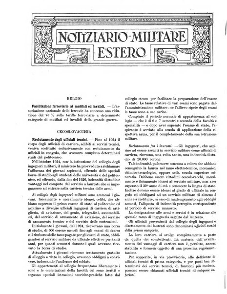 Esercito e nazione rivista per l'ufficiale italiano