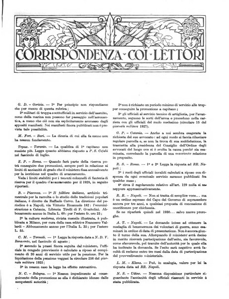 Esercito e nazione rivista per l'ufficiale italiano