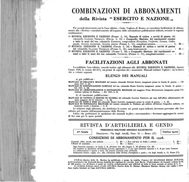 Esercito e nazione rivista per l'ufficiale italiano