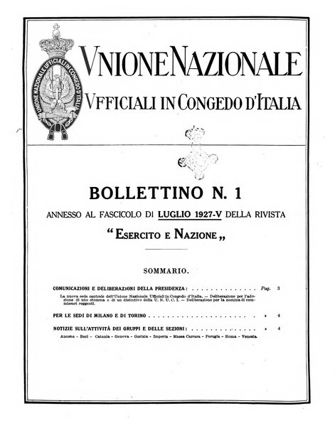 Esercito e nazione rivista per l'ufficiale italiano