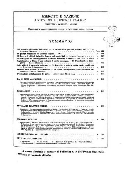 Esercito e nazione rivista per l'ufficiale italiano