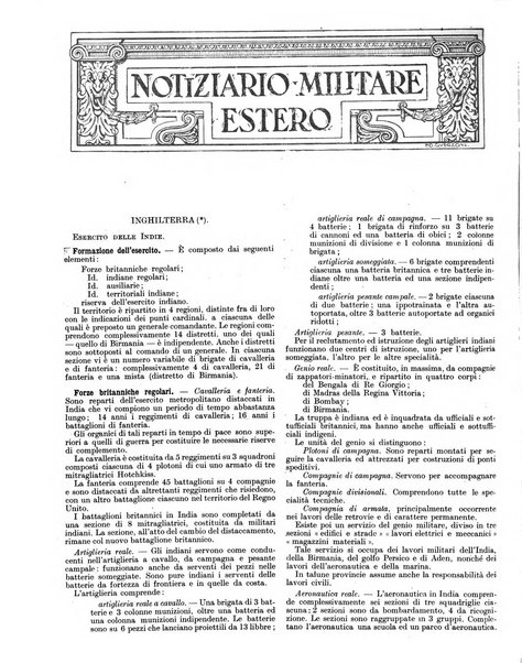 Esercito e nazione rivista per l'ufficiale italiano