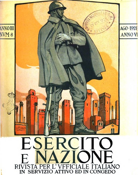 Esercito e nazione rivista per l'ufficiale italiano