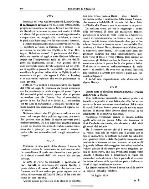 Esercito e nazione rivista per l'ufficiale italiano