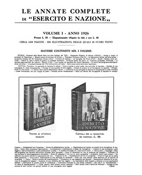 Esercito e nazione rivista per l'ufficiale italiano