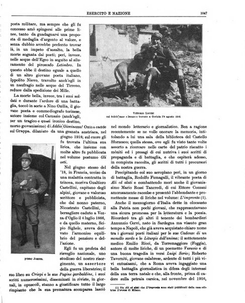 Esercito e nazione rivista per l'ufficiale italiano