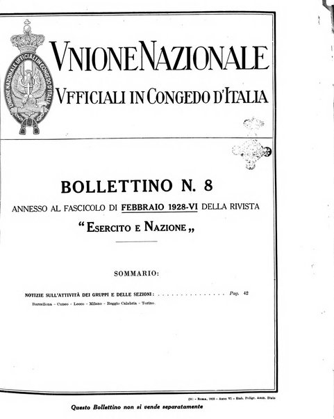 Esercito e nazione rivista per l'ufficiale italiano