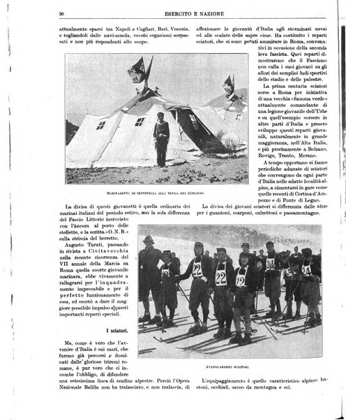 Esercito e nazione rivista per l'ufficiale italiano