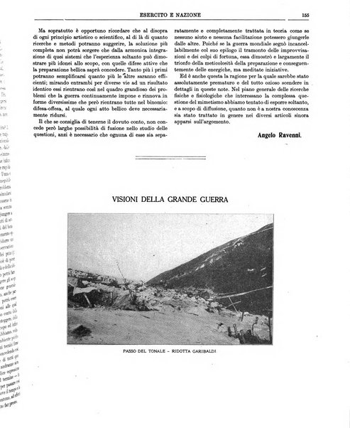 Esercito e nazione rivista per l'ufficiale italiano