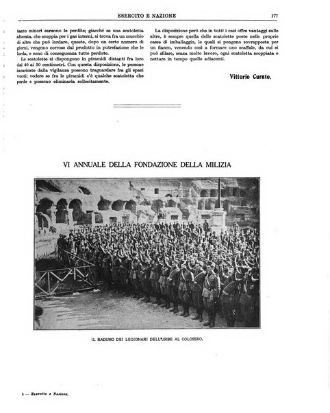 Esercito e nazione rivista per l'ufficiale italiano