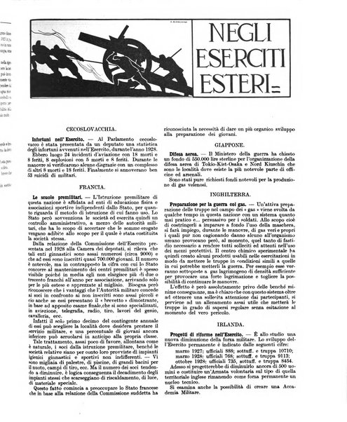 Esercito e nazione rivista per l'ufficiale italiano