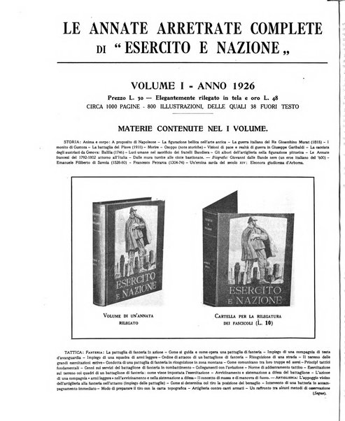 Esercito e nazione rivista per l'ufficiale italiano