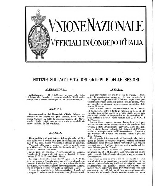 Esercito e nazione rivista per l'ufficiale italiano