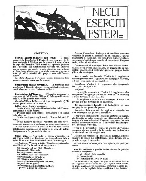 Esercito e nazione rivista per l'ufficiale italiano