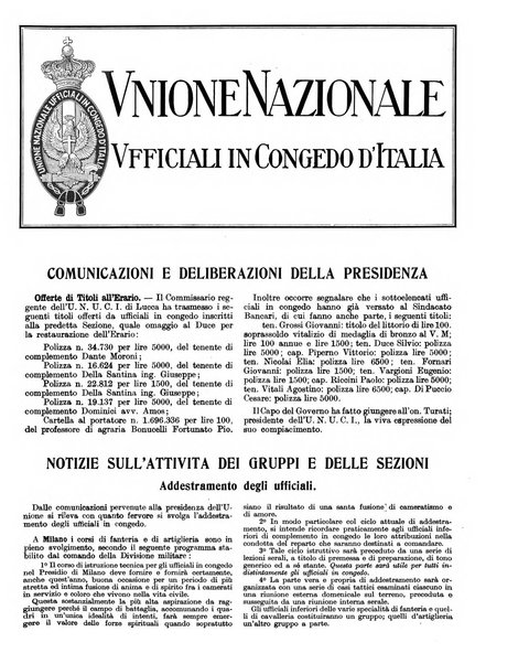 Esercito e nazione rivista per l'ufficiale italiano