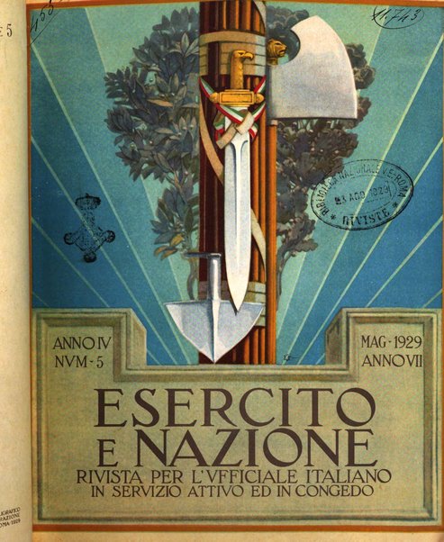 Esercito e nazione rivista per l'ufficiale italiano