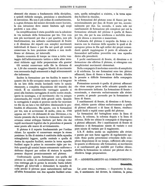 Esercito e nazione rivista per l'ufficiale italiano