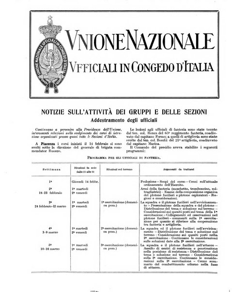 Esercito e nazione rivista per l'ufficiale italiano