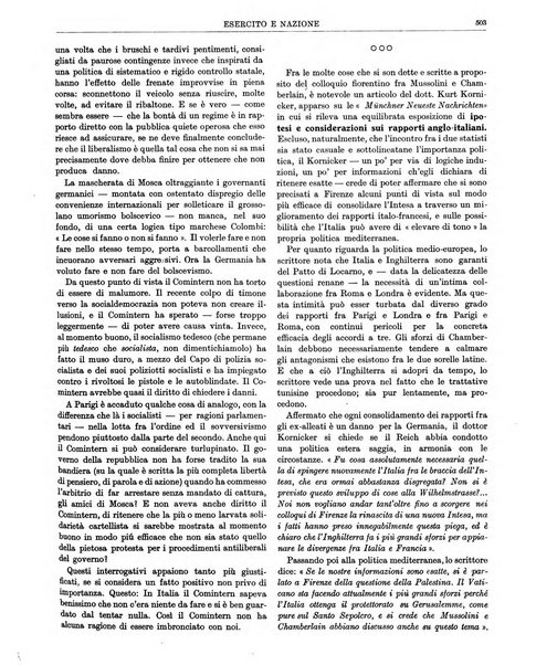 Esercito e nazione rivista per l'ufficiale italiano