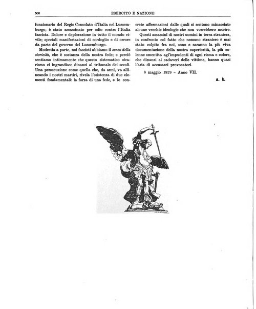 Esercito e nazione rivista per l'ufficiale italiano