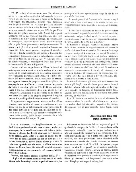 Esercito e nazione rivista per l'ufficiale italiano