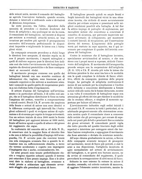 Esercito e nazione rivista per l'ufficiale italiano