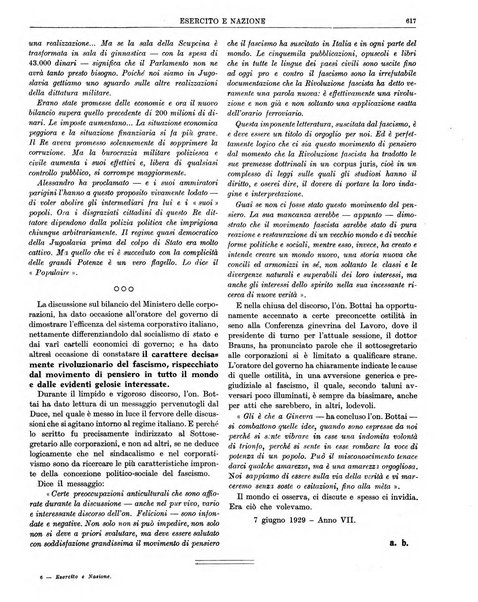 Esercito e nazione rivista per l'ufficiale italiano