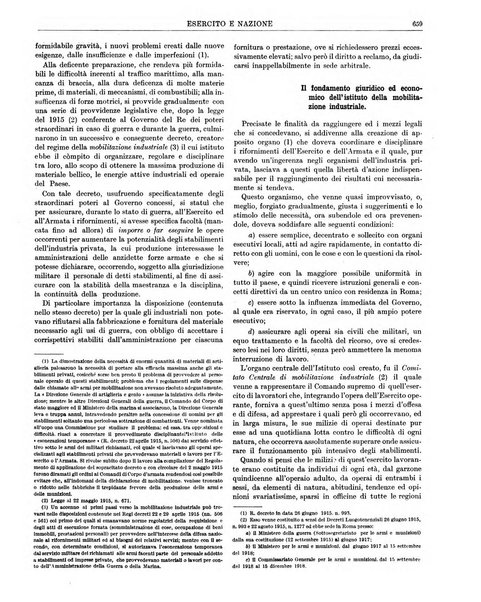 Esercito e nazione rivista per l'ufficiale italiano