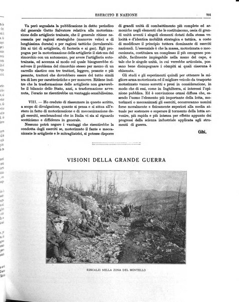 Esercito e nazione rivista per l'ufficiale italiano