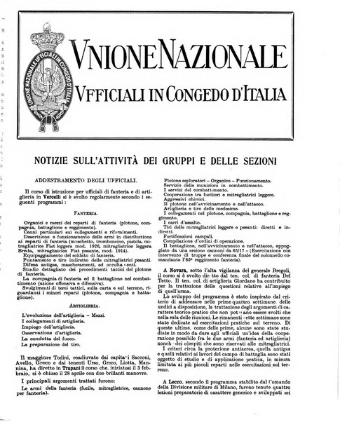 Esercito e nazione rivista per l'ufficiale italiano