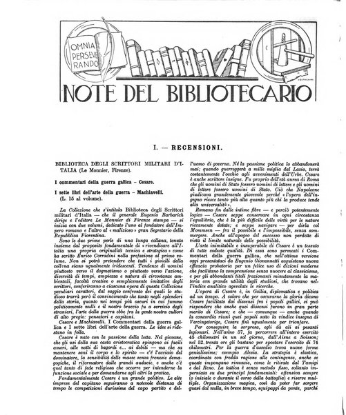 Esercito e nazione rivista per l'ufficiale italiano