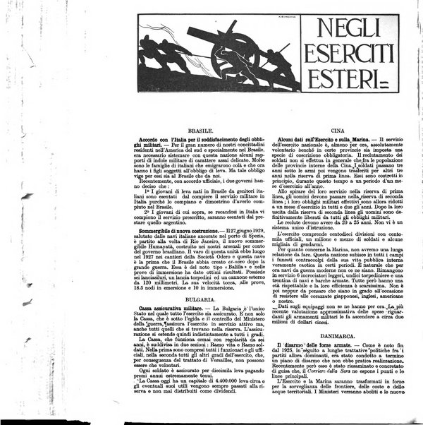 Esercito e nazione rivista per l'ufficiale italiano