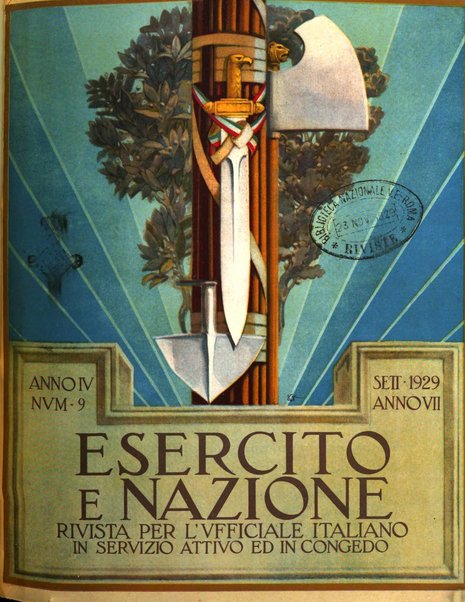 Esercito e nazione rivista per l'ufficiale italiano