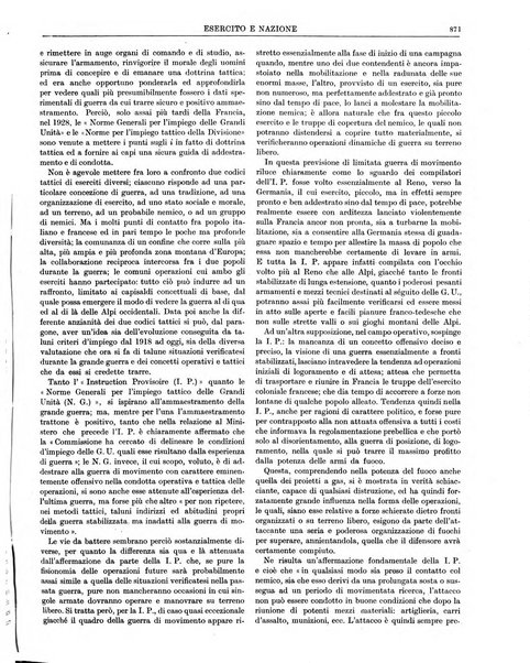 Esercito e nazione rivista per l'ufficiale italiano