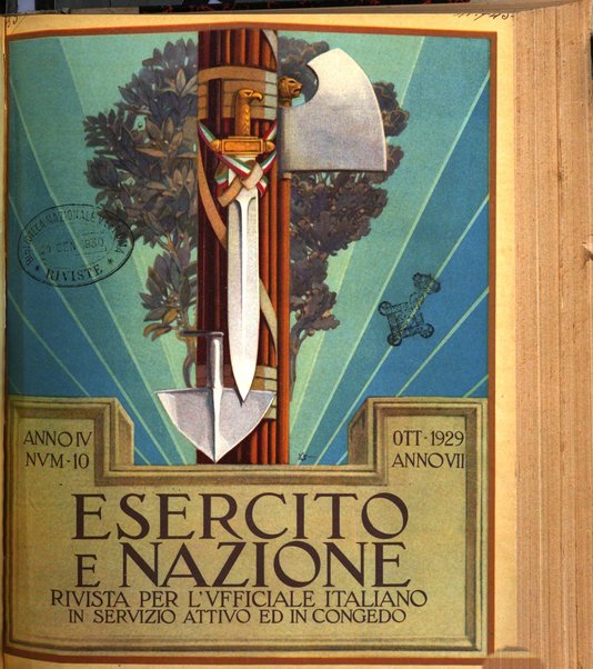 Esercito e nazione rivista per l'ufficiale italiano