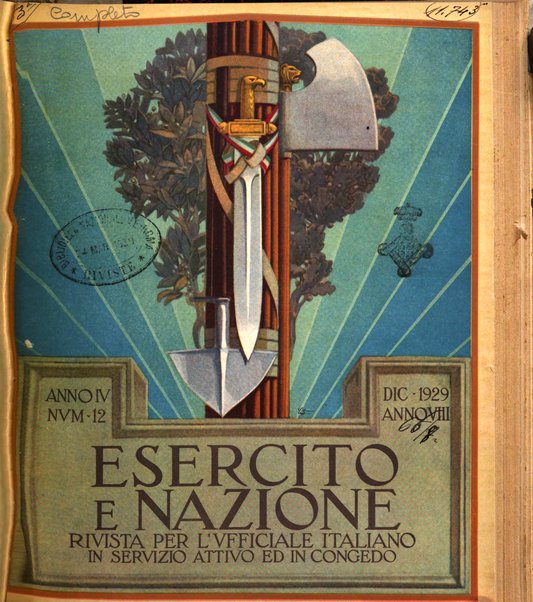 Esercito e nazione rivista per l'ufficiale italiano